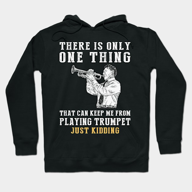 Trumpet Tunes and Trumpet Chuckles - Harmonize the Humor! Hoodie by MKGift